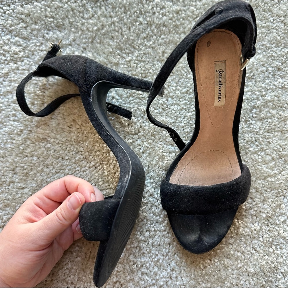 women's sandals black size 5,5